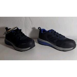 Herman Survivors Women Sz 8.5 Cassle Composite Toe Slip Resist Black Work Shoes‎